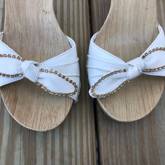 Aldo Shoe Womens Sandal Platform Heel White - Picture 2 of 8